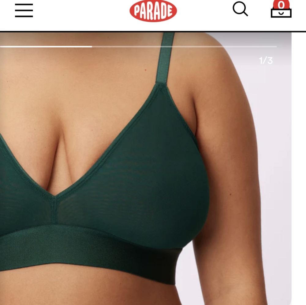 Parade Triangle Mesh Bralette